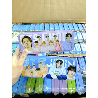 Hộp bút sắt BTS 2 ngăn