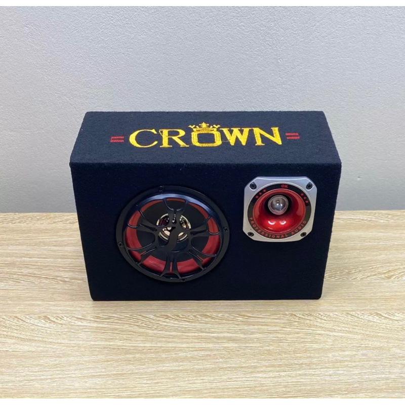 Loa CROWN 5 vuông có bluetooth