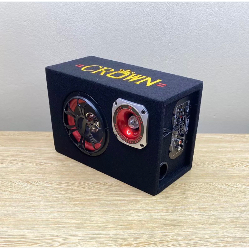 Loa CROWN 5 vuông có bluetooth