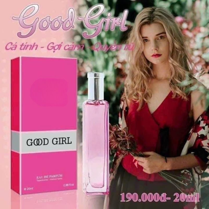 Nước hoa goodgirl 100ml 20ml nguyên mã npp cam kết chính hãng