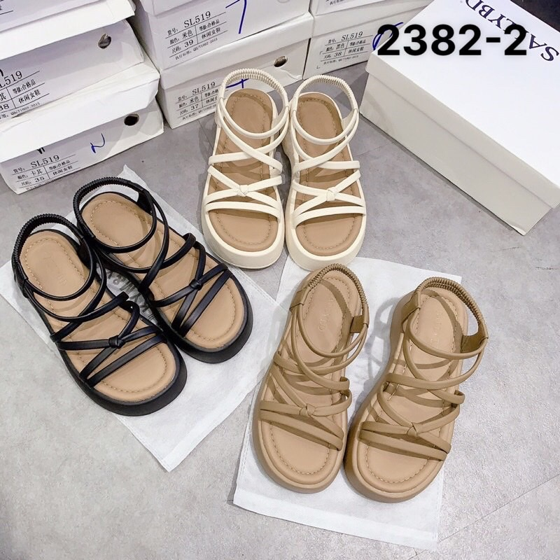 Dép sandal bánh mỳ quai mảnh mã 2382-2