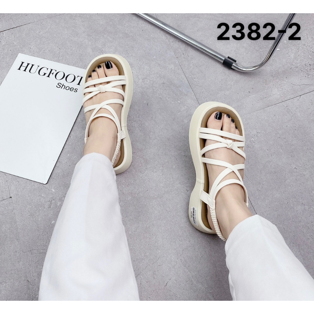 Dép sandal bánh mỳ quai mảnh mã 2382-2