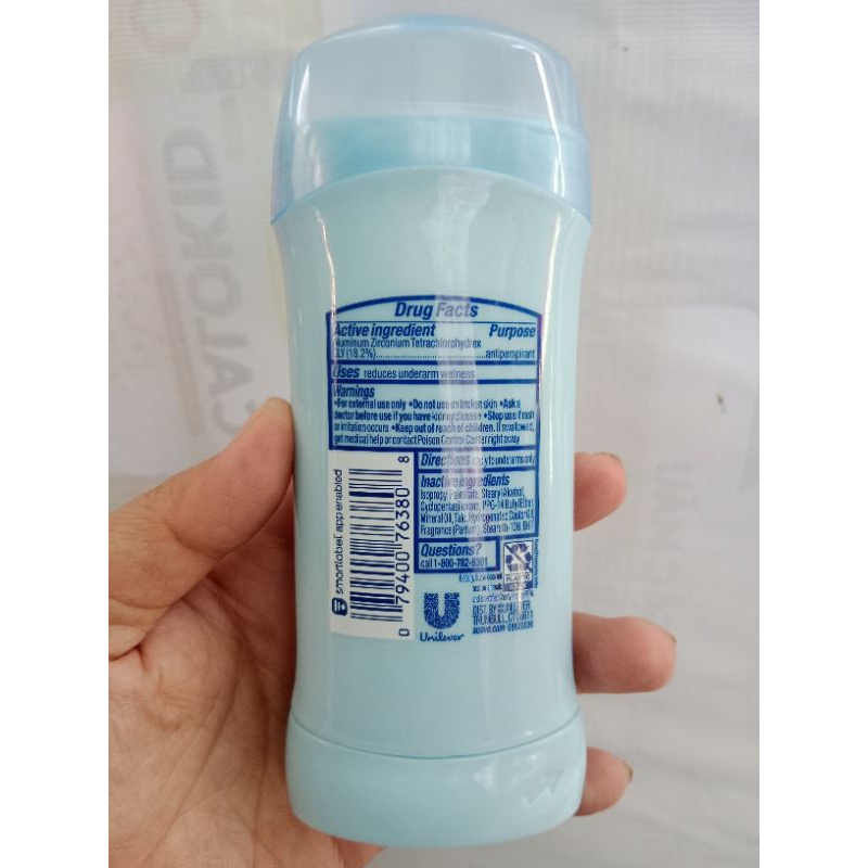 Lăn Khử Mùi Sáp Suave🌛 hàng nhập khẩu Mỹ🌛 74g