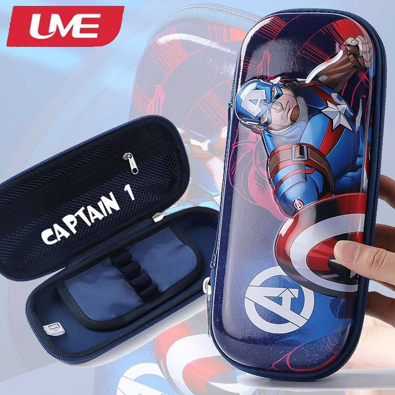 Hộp Bút Cute  Cho Bé Trai Và Gái - Hộp Bút In Lụa 3D Họa Tiết Dễ Thương Sáng Tạo Cho Bé Cực Xinh