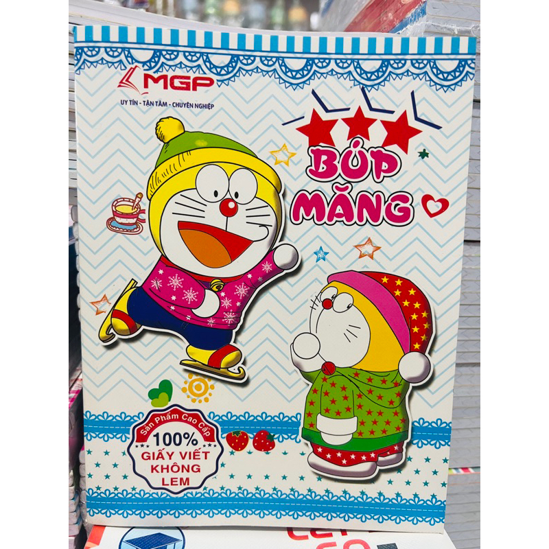 Tập, vở MGP 4ô, 5ô định lương 100gsm, 120gsm