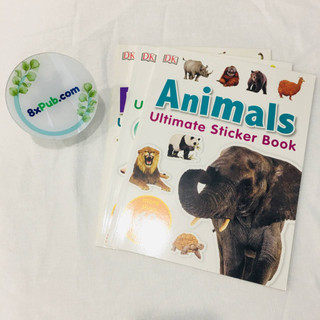 Sách tiếng anh - tuyển tập sách dk sticker books cho bé từ 3 tuổi