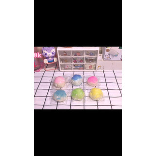Squishy mẫu bánh tôm, bánh su kem