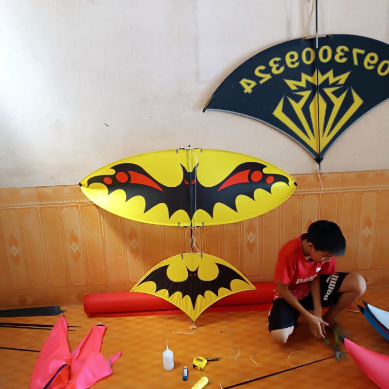 Diều sáo lắp ghép 1,7 mét full cacbon