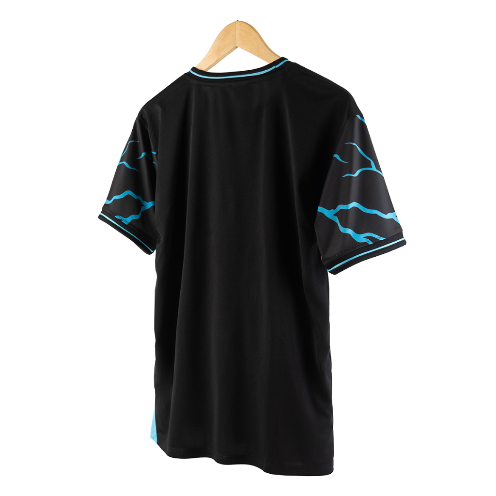 Quần Áo Bóng Đá, Đồ Đá Banh CLB Manchester City Đen 2023 8kg - 88kg  - Thun Lạnh Cao Cấp, Không Nhăn, Không Xù Lông