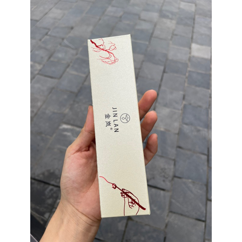 Que Móc Jin Lan, Kim Móc Len Thượng Hải Gỗ Mun Chạm Khắc Hình Mèo Mặt Trăng, Kim Móc Kinlan Siêu Mướt