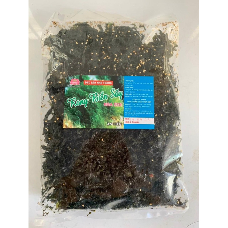 Rong biển sấy giòn ăn liền Nha Trang