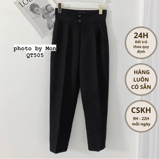 Quần tây bảng to 2 nút qt505
