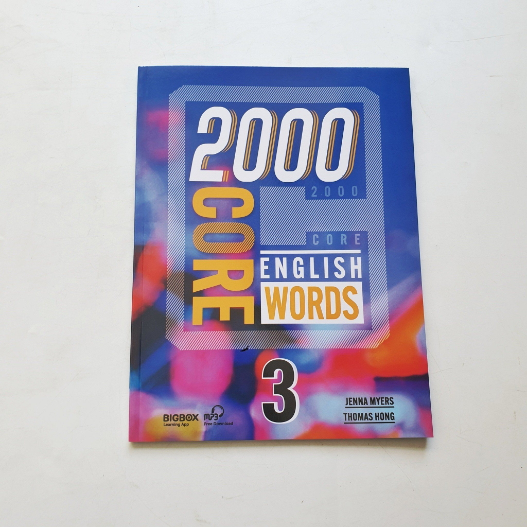 Sách - 2000 core English words- bộ 4 cuốn