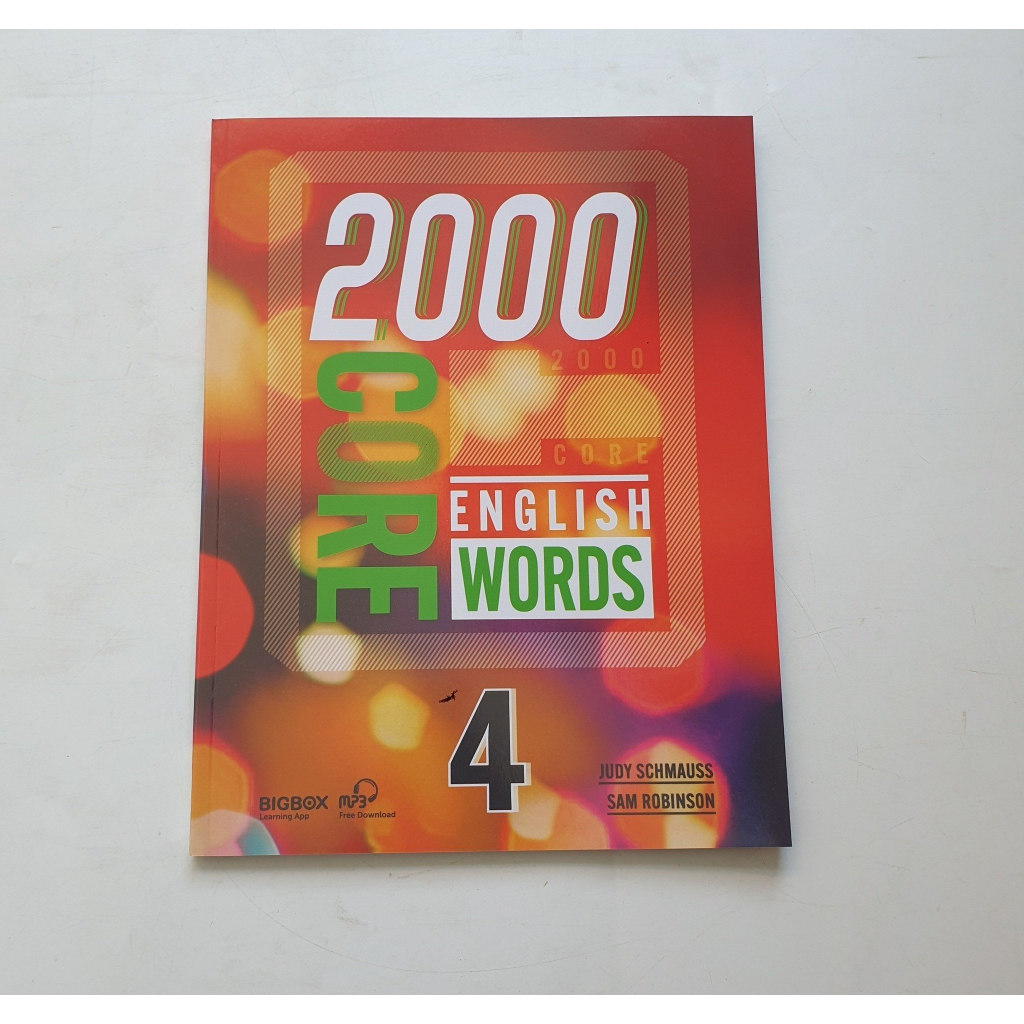 Sách - 2000 core English words- bộ 4 cuốn