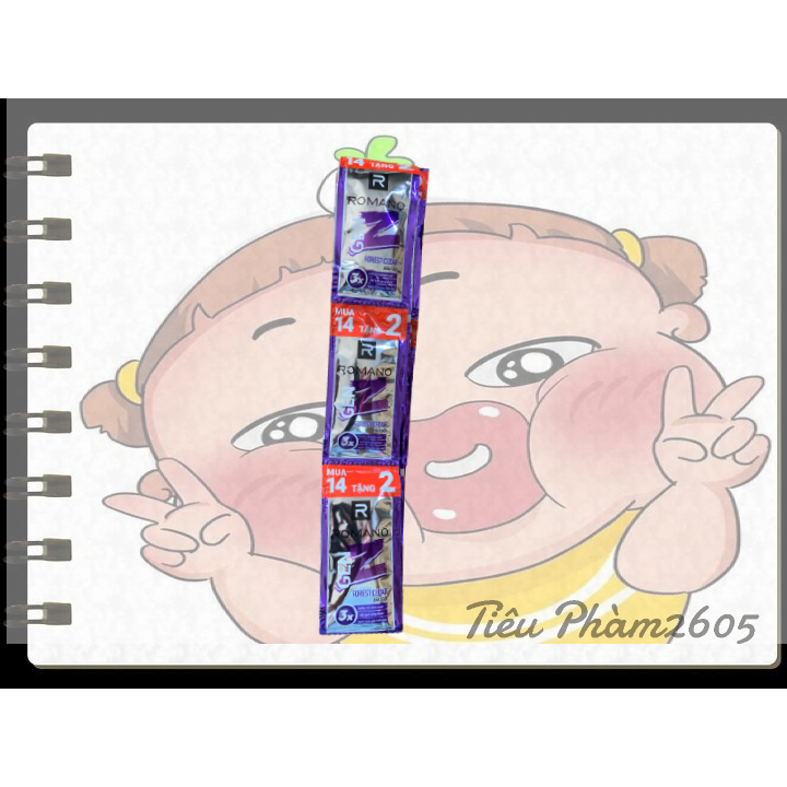 Dây Dầu Gội Romano Gen Z Hương Sea Breeze/ Forest Cedar 16gói.