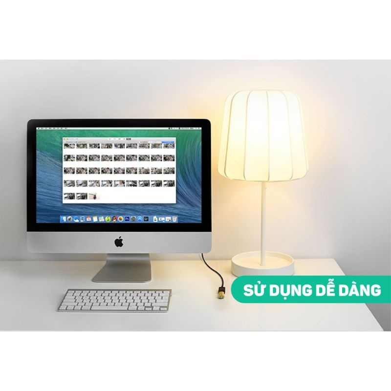 Dây cáp nối dài USB 3.0 mạ vàng chính hãng Ugreen US129 dây dạng dẹt và tròn dài từ 0,5-3M - Hàng Chính Hãng
