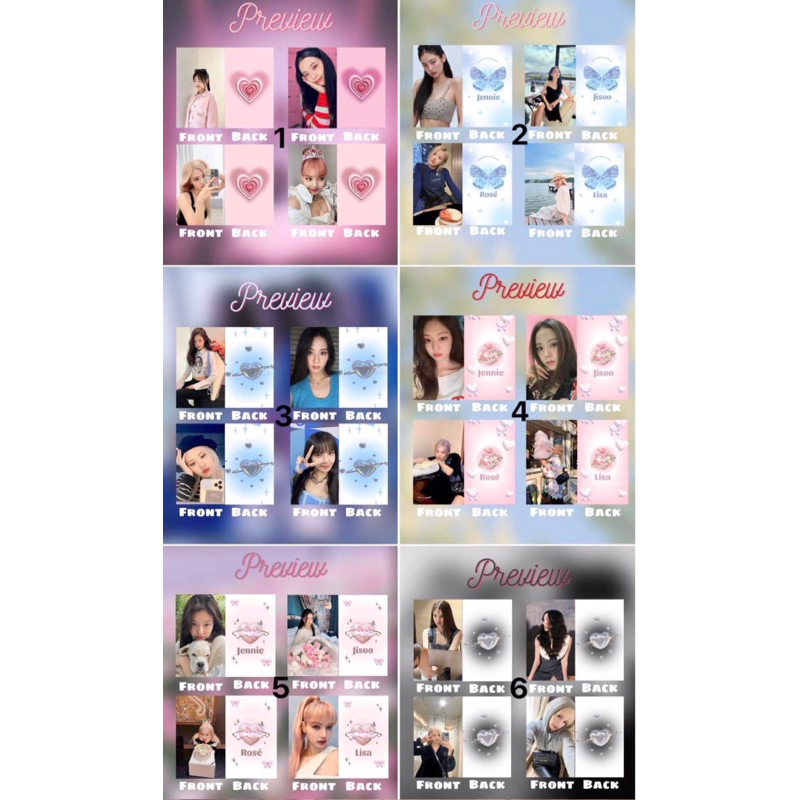 [Box mix] Card des BLACKPINK