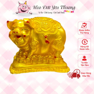 Lợn Bệ vàng tiết kiệm siêu to - siêu đẹp . Size 2-to khổng lồ