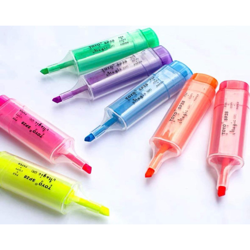 Bút dạ quang TOYO nhiều màu SP28 - 1 cây