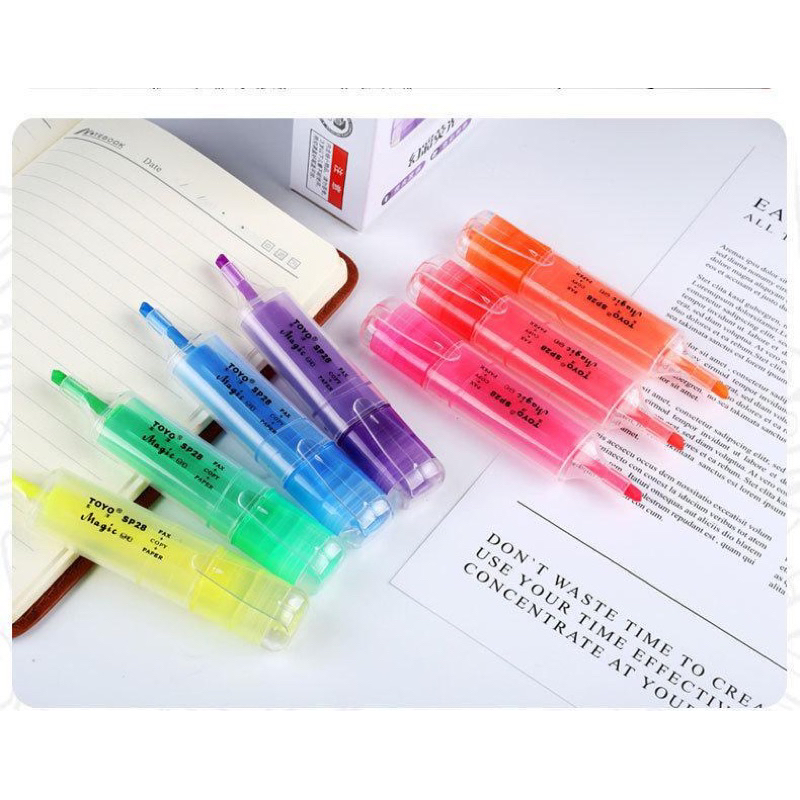 Bút dạ quang TOYO nhiều màu SP28 - 1 cây