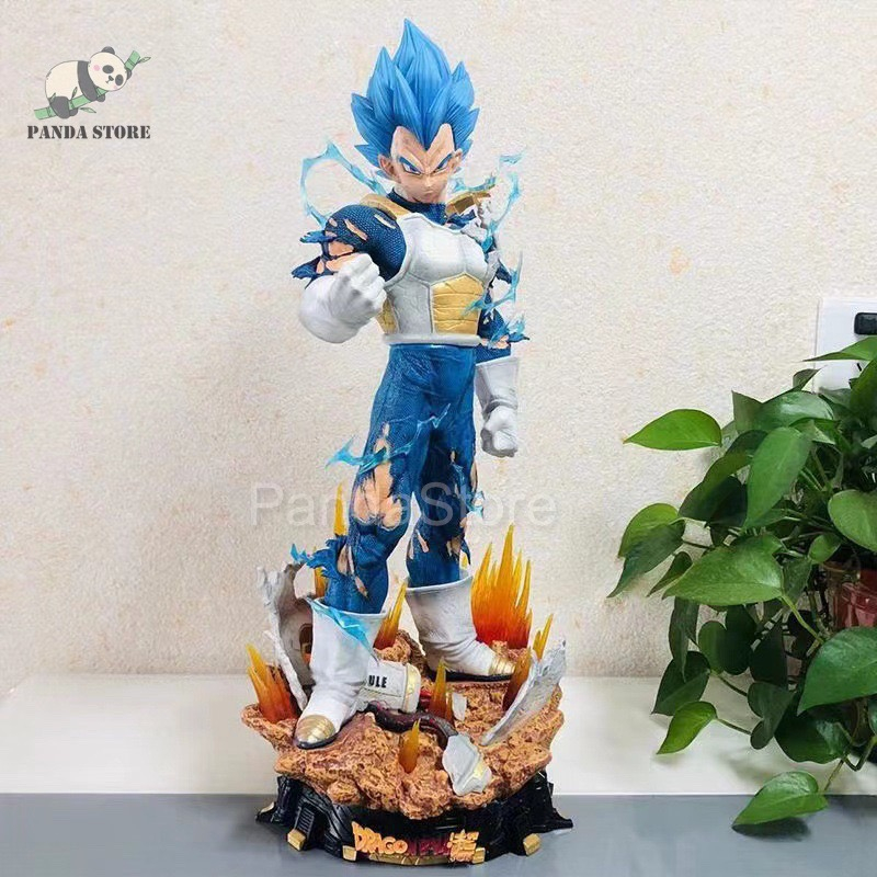 Mô Hình DragonBall Vegeta siêu chất 3 đầu thay thế - có led trên đầu - Figure DragonBall - Hộp c