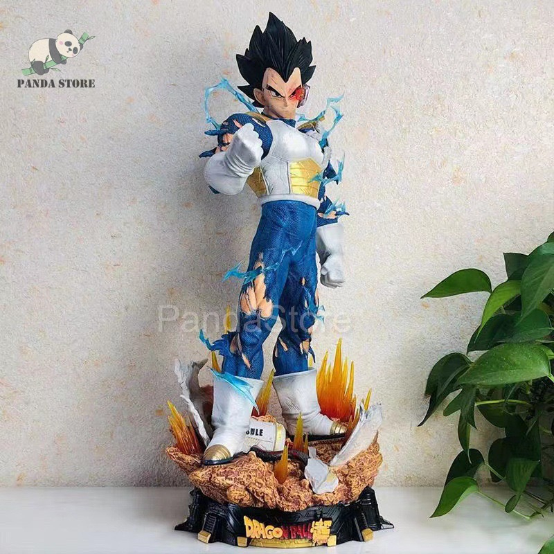Mô Hình DragonBall Vegeta siêu chất 3 đầu thay thế - có led trên đầu - Figure DragonBall - Hộp c