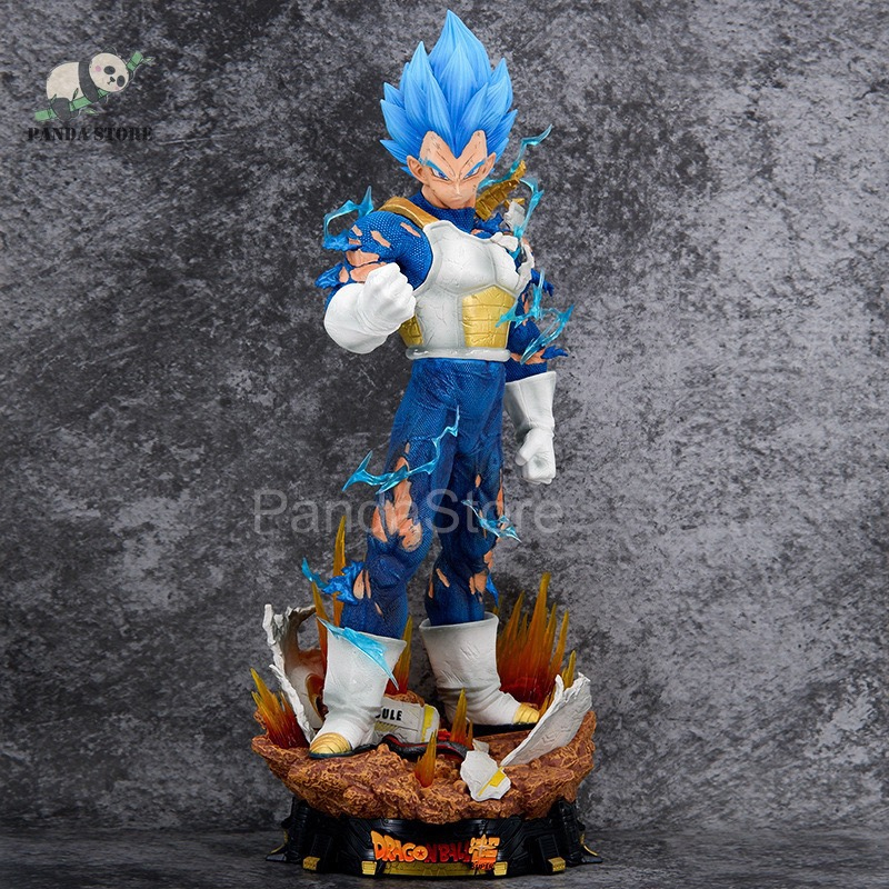 Mô Hình DragonBall Vegeta siêu chất 3 đầu thay thế - có led trên đầu - Figure DragonBall - Hộp c