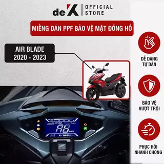 miếng dán xe ab 2023. dán PPF bảo vệ chống xước mặt đồng hồ xe honda Airblade 2020-2023. dán xe ab 2023. 125-150-160