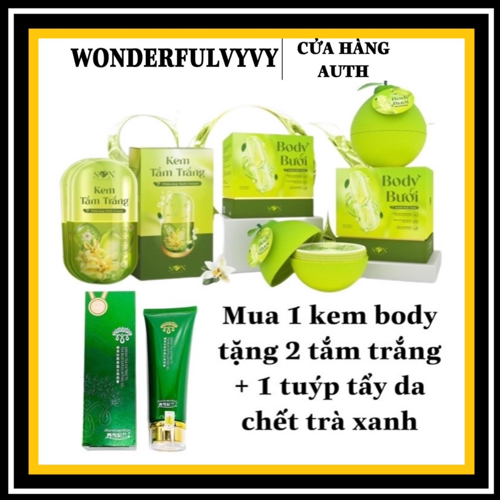 Kem Body bưởi trắng da cốt ủ Bưởi son  (Chính Hãng).