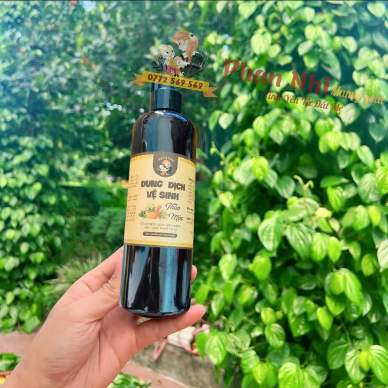 TINH CHẤT TRẦU KHÔNG DUNG DỊCH VỆ SINH THẢO MỘC • Mamy Gold •