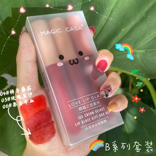 Sét 3 cây son kem lì Hero Orange/ MAGIC CASA MS 300 [ MakeupBeauty.Store Cho Nàng Thêm Xinh ]