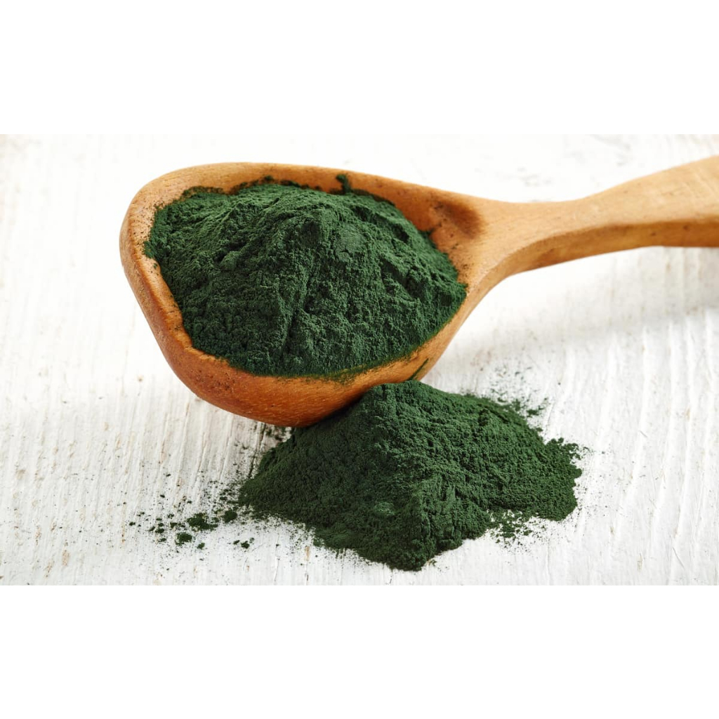 Bột đắp mặt nạ tảo xoắn nguyên chất Ozuna Việt Nam chăm sóc da mặt giúp trẻ hóa, mờ nhăn, ngừa mụn chuyên dùng spa