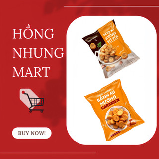 Snack bánh mì nướng caramen/nướng bơ tỏi fresh garden