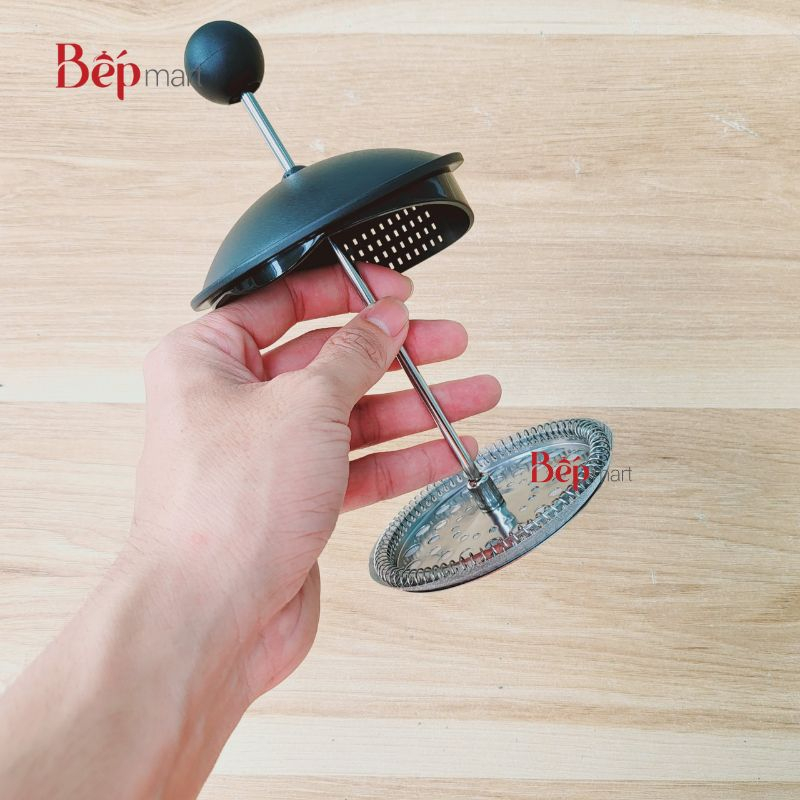 Bình pha cà phê Pháp LocknLock French Press LLG018 dung tích 800ml, chất liệu thủy tinh, - bepmart - hàng chính hãng