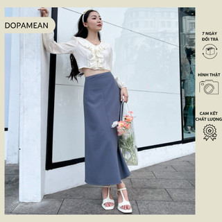 Chân váy dài tôn dáng chất cotton lạnh có lớp lót