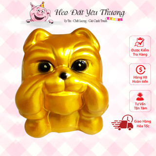 Chó ngao vàng tiết kiệm ngộ nghĩnh.