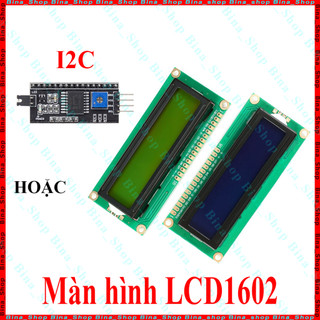 Màn hình lcd 1602, mạch chuyển đổi i2c, module i2c hàn sẵn lcd 1602a xanh lá / xanh dương