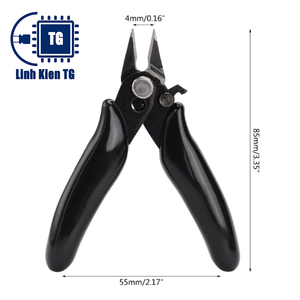 Kìm Cắt Dây Điện Mini 3.5 Inch - 9cm Chuyên Dụng