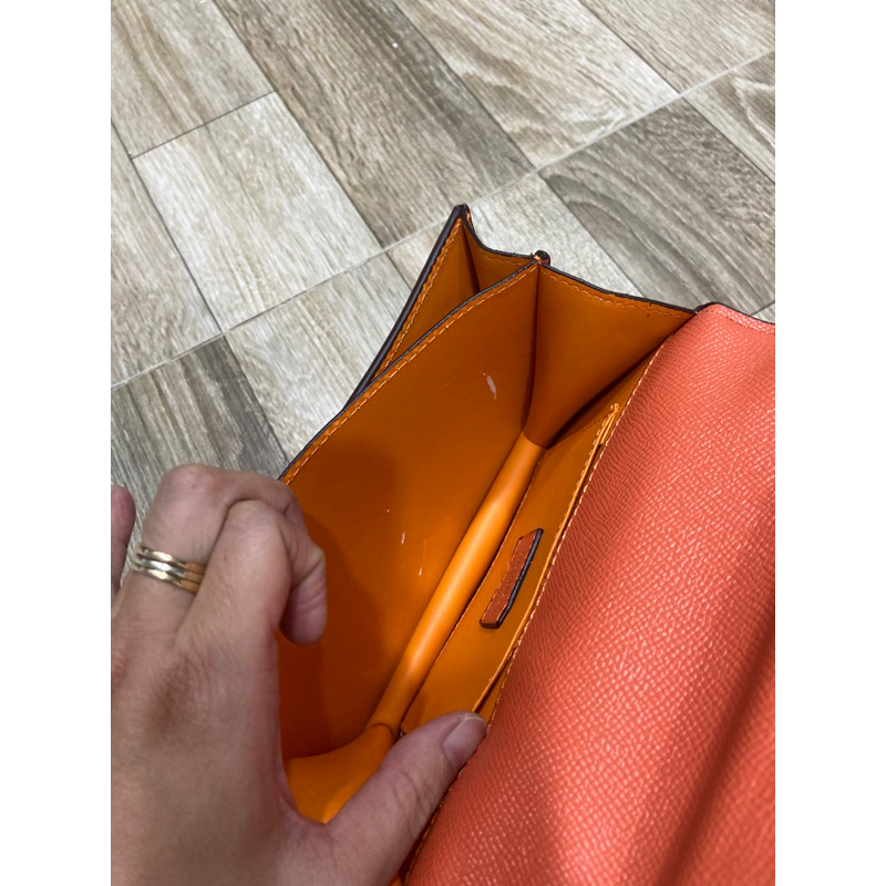 Túi si da thật HM