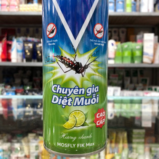Bình xịt muỗi Mosfly Hương Chanh 600ml