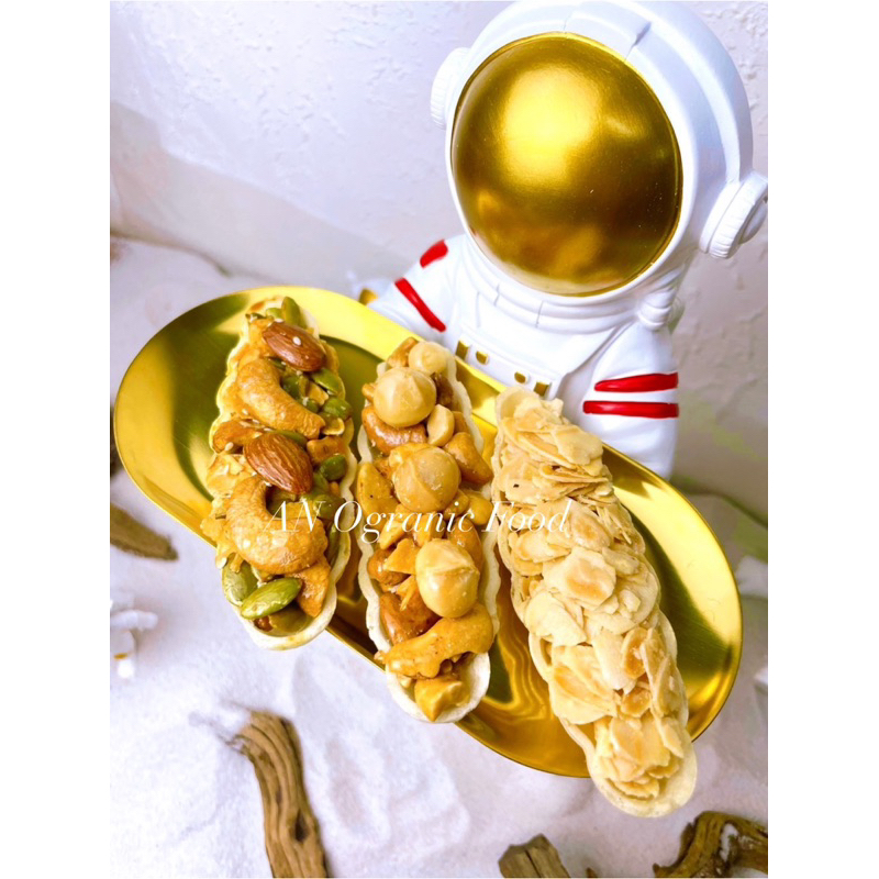 Thuyền siêu hạt Bánh thuyền mix hạt dinh dưỡng healthy- AN Ogranic Food