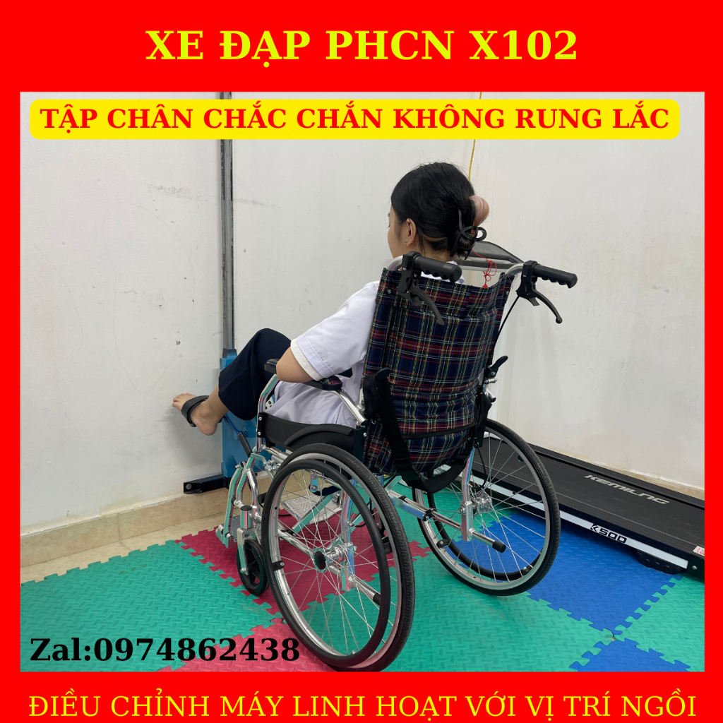 Xe đạp điện phục hồi chức năng người tai biến bảo hành 12 tháng