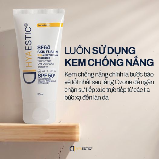 Kem Chống Nắng Hyaestic Skin Fusion Sun And Pollution SF64 SPF50+ 10ml