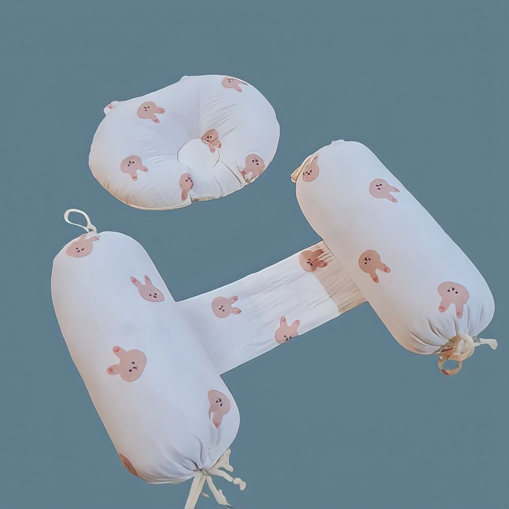 Bộ chặn kèm gối bông xô Muslin cho bé