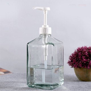 Bình đựng siro bằng nhựa có vòi pump định lượng 10ml 1 lần bơm