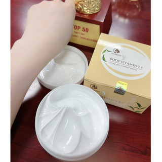 Kem body phân tử nước vitamin b3 siêu trắng, giúp da trắng sáng mịn màng 93skina