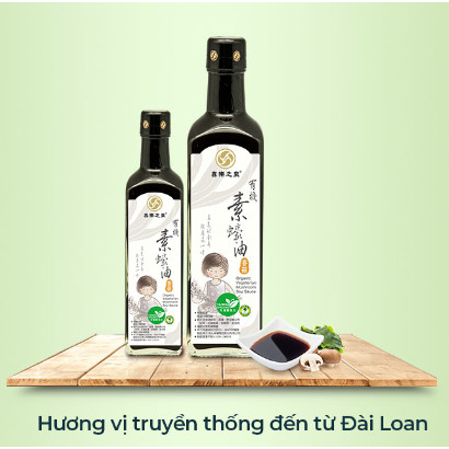 Dầu hào chay hữu cơ từ nấm JoySpring (210ml/500ml)