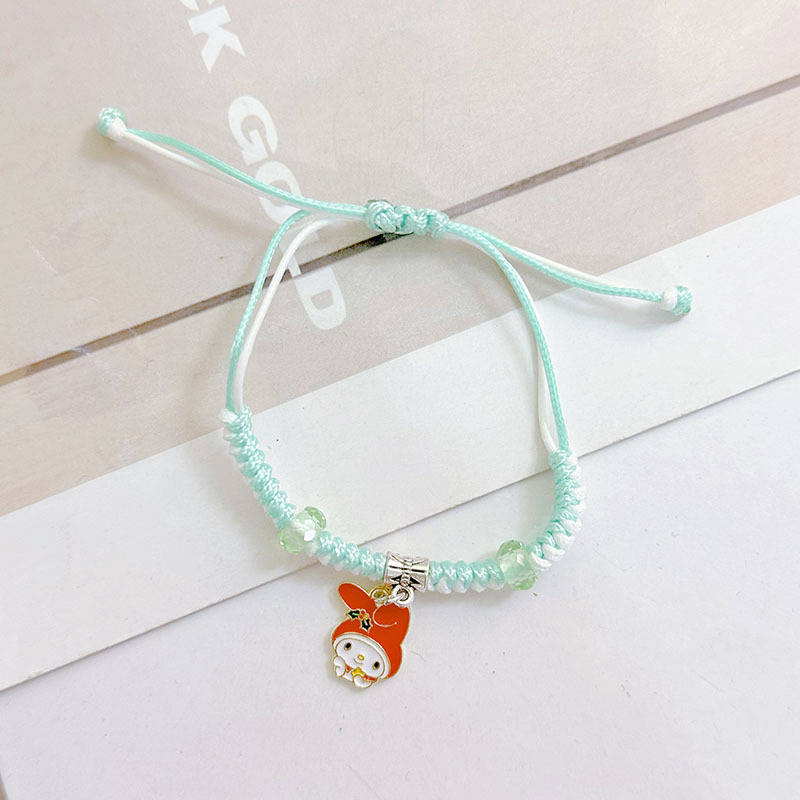 Vòng tay trẻ em dạng dây rút phối charm hoạt hình xinh xắn