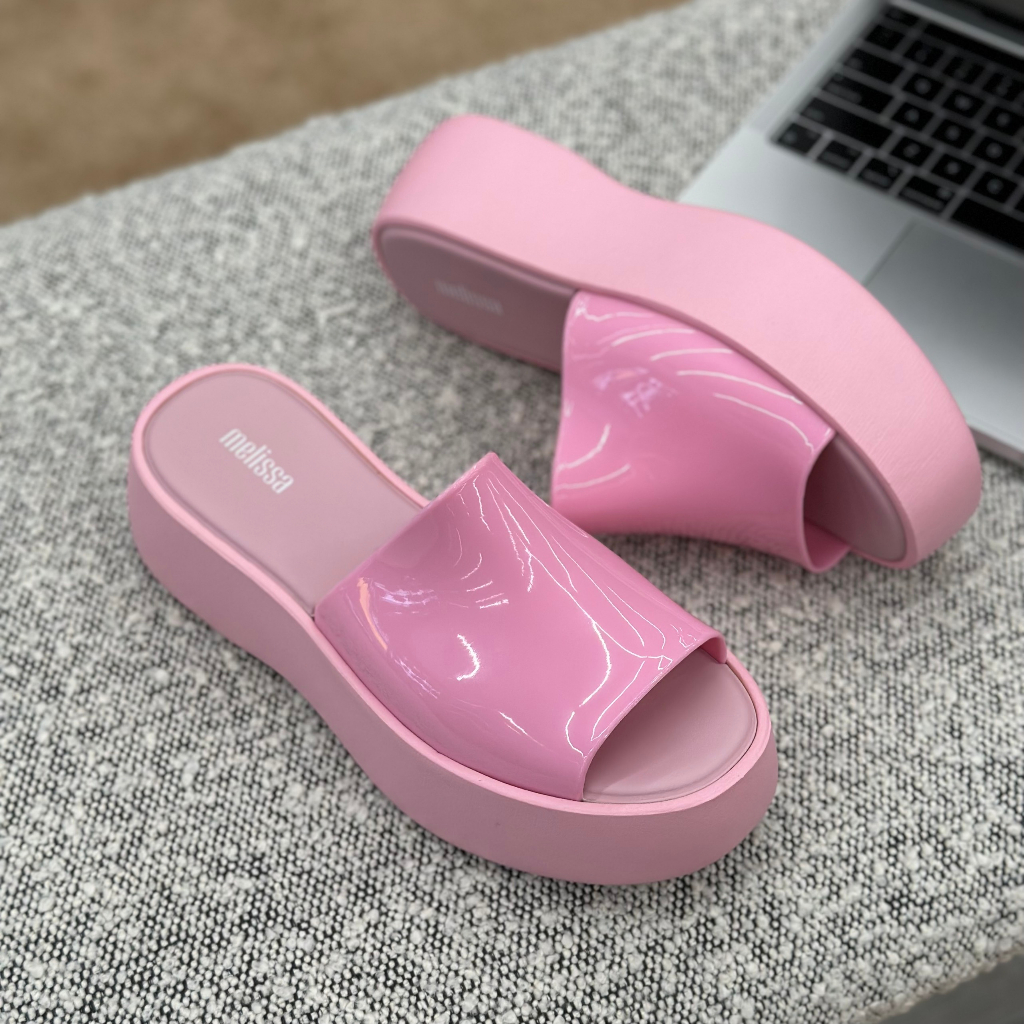 Dép Nữ Melissa Đế Cao 5cm - Nhựa Thơm Thanh Thoát Êm Nhẹ 7783-1 - SAUVUIVE