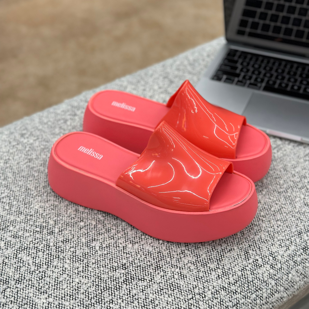 Dép Nữ Melissa Đế Cao 5cm - Nhựa Thơm Thanh Thoát Êm Nhẹ 7783-1 - SAUVUIVE